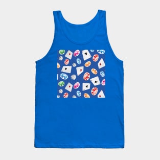 #casino #games #accessories #pattern 6 Tank Top